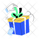 پیش‌نمایش فایل gift-opening-10513811 از پک تعطیلات و کریسمس
