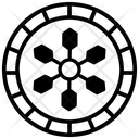 پیش‌نمایش فایل round-tribal-rug-9 از پک آیکون‌های برداری قبیله‌ای ۱