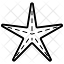پیش‌نمایش فایل starfish-137 از پک آیکون‌های خطی تابستان و تعطیلات