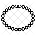 پیش‌نمایش فایل choker-1 از پک آیکون‌های برداری جواهرات ۱