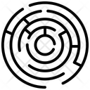 پیش‌نمایش فایل round-maze-10 از پک پیچ‌وخم / هزارتو