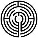 پیش‌نمایش فایل round-maze-13 از پک پیچ‌وخم / هزارتو