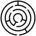 پیش‌نمایش فایل round-maze-8 از پک پیچ‌وخم / هزارتو