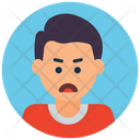 پیش‌نمایش فایل astonished-boy-1 از پک آواتارهای دایره‌ای تخت