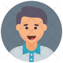 پیش‌نمایش فایل boy-avatar-2 از پک آواتارهای دایره‌ای تخت