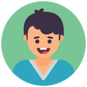 پیش‌نمایش فایل boy-avatar-4 از پک آواتارهای دایره‌ای تخت