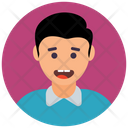 پیش‌نمایش فایل male-avatar-36 از پک آواتارهای دایره‌ای تخت