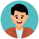 پیش‌نمایش فایل boy-560 از پک آواتارهای دایره‌ای تخت