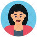 پیش‌نمایش فایل girl-avatar-14 از پک آواتارهای دایره‌ای تخت