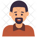 پیش‌نمایش فایل bearded-man-25 از پک آواتارها