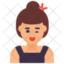 پیش‌نمایش فایل winking-girl-3 از پک آواتارها
