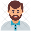 پیش‌نمایش فایل bearded-man-27 از پک آواتارها