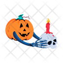 پیش‌نمایش فایل candle-skull-10467157 از پک وحشت