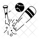 پیش‌نمایش فایل broken-bat-10771393 از پک بیسبال