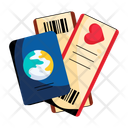 پیش‌نمایش فایل honeymoon-ticket-10749920 از پک عشق و عروسی