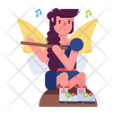 پیش‌نمایش فایل music-fairy-10695948 از پک افسانه‌ها