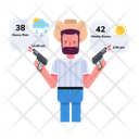 پیش‌نمایش فایل meteorologist-10696203 از پک کابوی