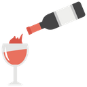 پیش‌نمایش فایل red-wine-10 از پک آیکون‌های تخت عروسی