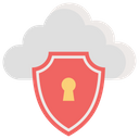 پیش‌نمایش فایل cloud-security-164 از پک آیکون‌های تخت کسب‌وکار ۲