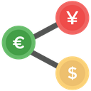 پیش‌نمایش فایل currency-exchange-110 از پک آیکون‌های تخت کسب‌وکار ۲