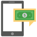 پیش‌نمایش فایل mobile-payment-396 از پک آیکون‌های تخت کسب‌وکار ۱