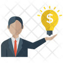 پیش‌نمایش فایل business-idea-134 از پک آیکون‌های تخت پول
