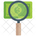 پیش‌نمایش فایل financial-research-10 از پک آیکون‌های تخت پول