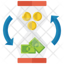 پیش‌نمایش فایل money-conversion-25 از پک آیکون‌های تخت پول