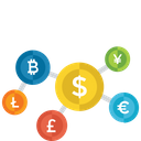 پیش‌نمایش فایل money-converter از پک آیکون‌های تخت پول