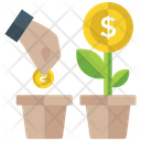 پیش‌نمایش فایل money-growth-152 از پک آیکون‌های تخت پول