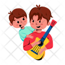 پیش‌نمایش فایل dad-guitar-10750145 از پک دوستان و خانواده