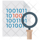 پیش‌نمایش فایل code-search-10 از پک آیکون‌های تخت امنیت اینترنت