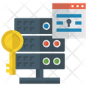 پیش‌نمایش فایل database-encryption-3 از پک آیکون‌های تخت امنیت اینترنت