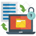پیش‌نمایش فایل document-security-10 از پک آیکون‌های تخت امنیت اینترنت