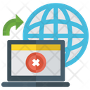 پیش‌نمایش فایل failed-network از پک آیکون‌های تخت امنیت اینترنت
