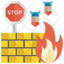 پیش‌نمایش فایل firewall-145 از پک آیکون‌های تخت امنیت اینترنت