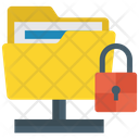 پیش‌نمایش فایل folder-lock-13 از پک آیکون‌های تخت امنیت اینترنت