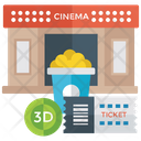 پیش‌نمایش فایل cinema-208 از پک آیکون‌های تخت موسیقی، سینما و فیلم‌سازی