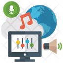 پیش‌نمایش فایل multimedia-promotion از پک آیکون‌های تخت رسانه و ارتباطات