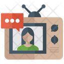 پیش‌نمایش فایل tv-transmission از پک آیکون‌های تخت رسانه و ارتباطات
