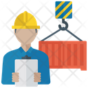 پیش‌نمایش فایل load-container از پک آیکون‌های تخت تحویل لجستیک