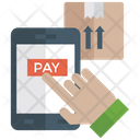 پیش‌نمایش فایل online-payment-338 از پک آیکون‌های تخت تحویل لجستیک
