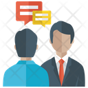 پیش‌نمایش فایل business-conversation-1405078 از پک آیکون‌های تخت منابع انسانی