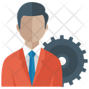 پیش‌نمایش فایل manager-1405088 از پک آیکون‌های تخت منابع انسانی