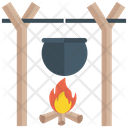 پیش‌نمایش فایل campfire-1405034 از پک پک آیکون‌های تخت فعالیت‌ها