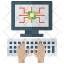 پیش‌نمایش فایل computer-programming-1404977 از پک آیکون‌های تخت هوش مصنوعی