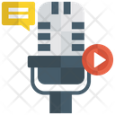 پیش‌نمایش فایل audio-message-1404921 از پک آیکون‌های تخت بازاریابی دیجیتال