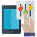 پیش‌نمایش فایل mobile-equalizer-1404486 از پک آیکون‌های تخت بهینه‌سازی موتور جستجو