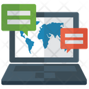 پیش‌نمایش فایل online-chat-1404482 از پک آیکون‌های تخت بهینه‌سازی موتور جستجو