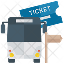 پیش‌نمایش فایل bus-ticket-1404407 از پک آیکون‌های تخت مرتبط با سفر